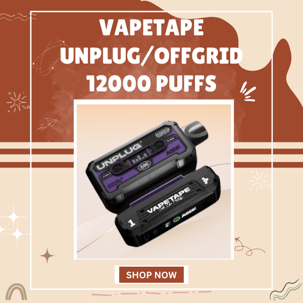 Vapetape Unplug/Offgrid 12000 Puffs