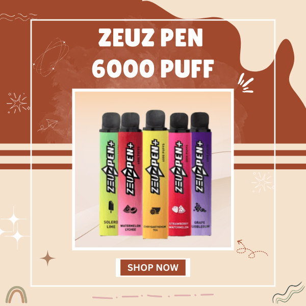 Zeuz Pen 6000 Puff