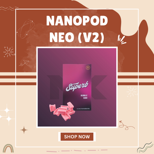 NanoPOD Neo V2 Replacement Cartridge showing magnetic connectors