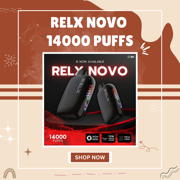 RELX Novo 14000 Puffs